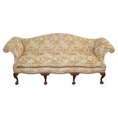 Kittinger Colonial Williamsburg CW-174 Chippendale Scalamandre Fabric Sofa