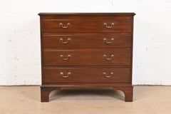 Kittinger Colonial Williamsburg Georgian Solid Mahogany Chest of Drawers