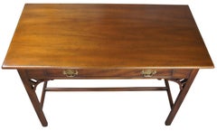 Kittinger Colonial Williamsburg Mahogany Console Traditional Table or Desk