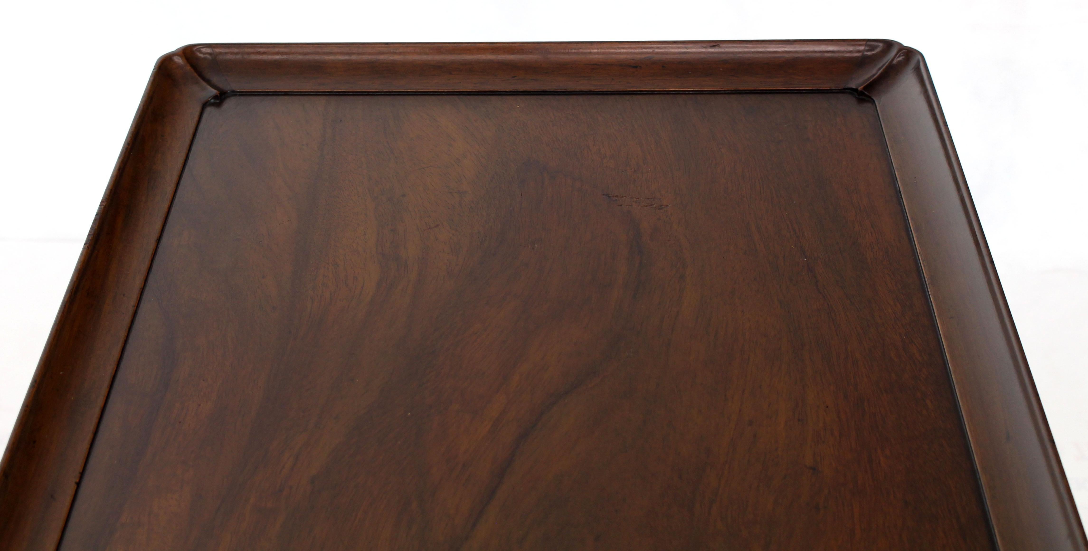 Kittinger CW-8 Vintage Mahogany Queen Anne Tea Table Stand 1