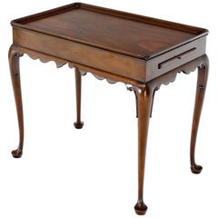 Kittinger CW-8 - Support de table à thé vintage en acajou Queen Anne