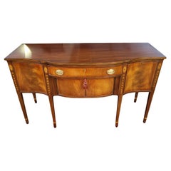 Kittinger Federal Hepplewhite Style Mahogany Inlaid Server Buffet Sideboard