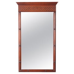 Kittinger Federal Style Carved Mahogany Wall Mirror circa 1930