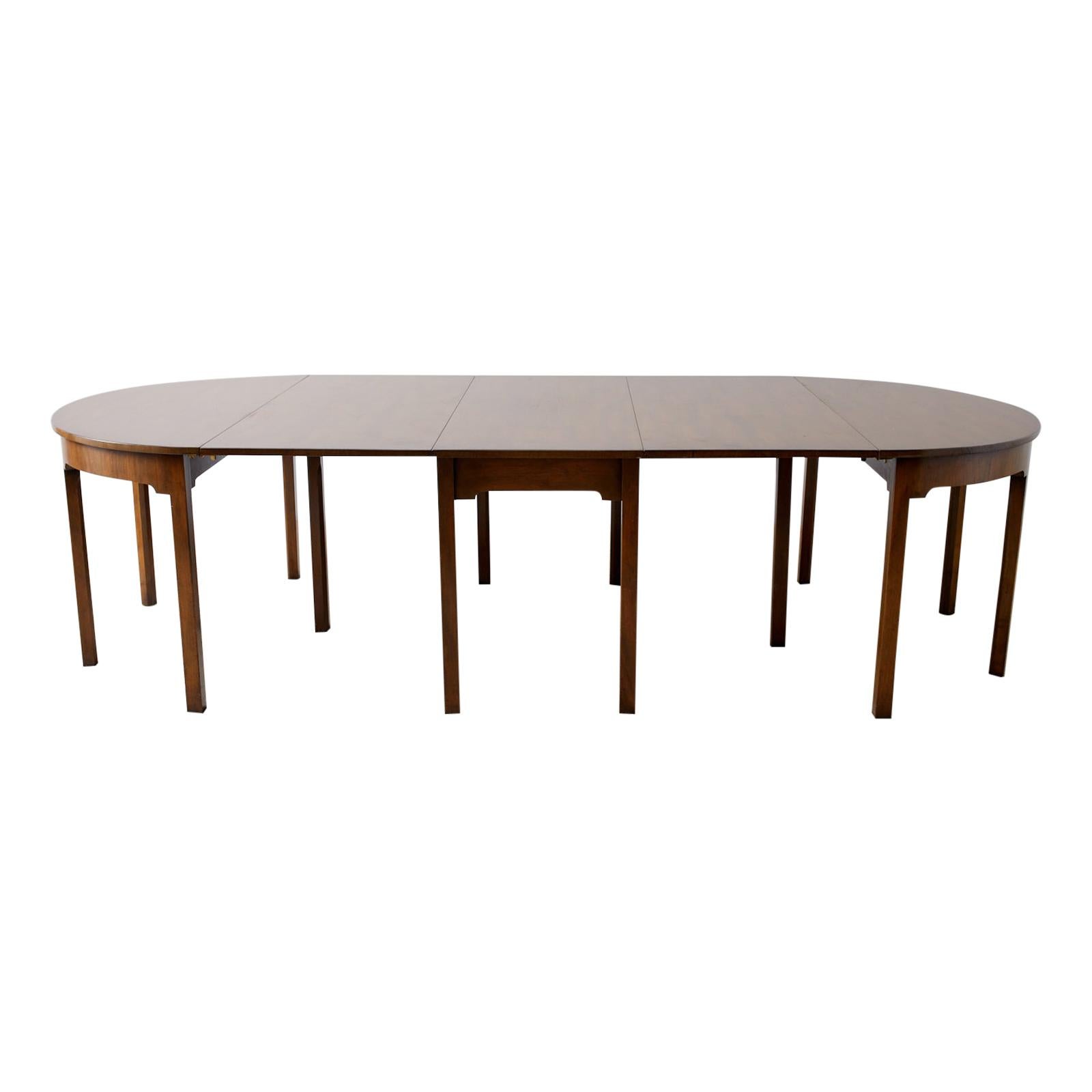 Kittinger Georgian Style Mahogany Banquet Dining Table