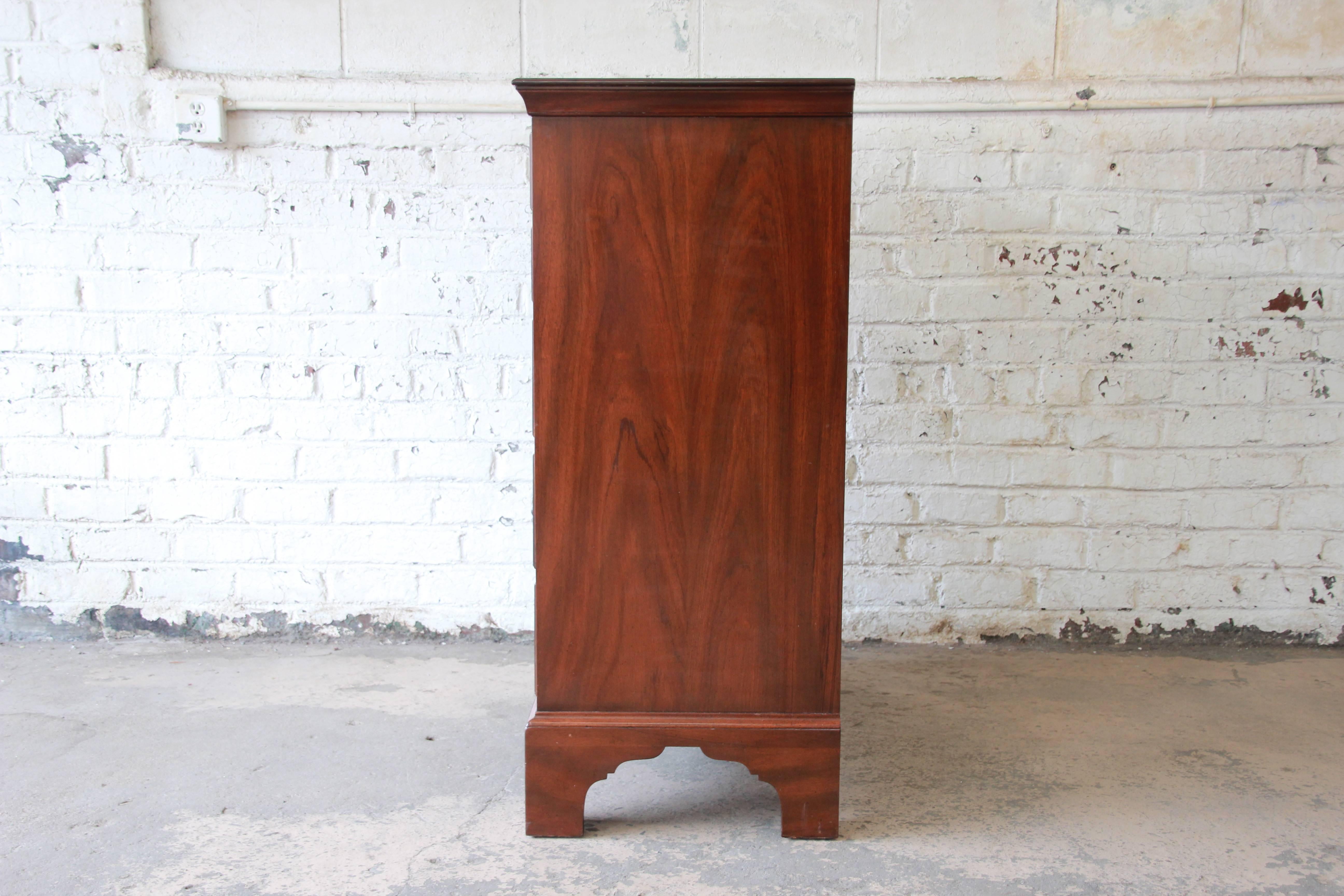 Kittinger Historic Williamsburg Mahogany Highboy Dresser 3