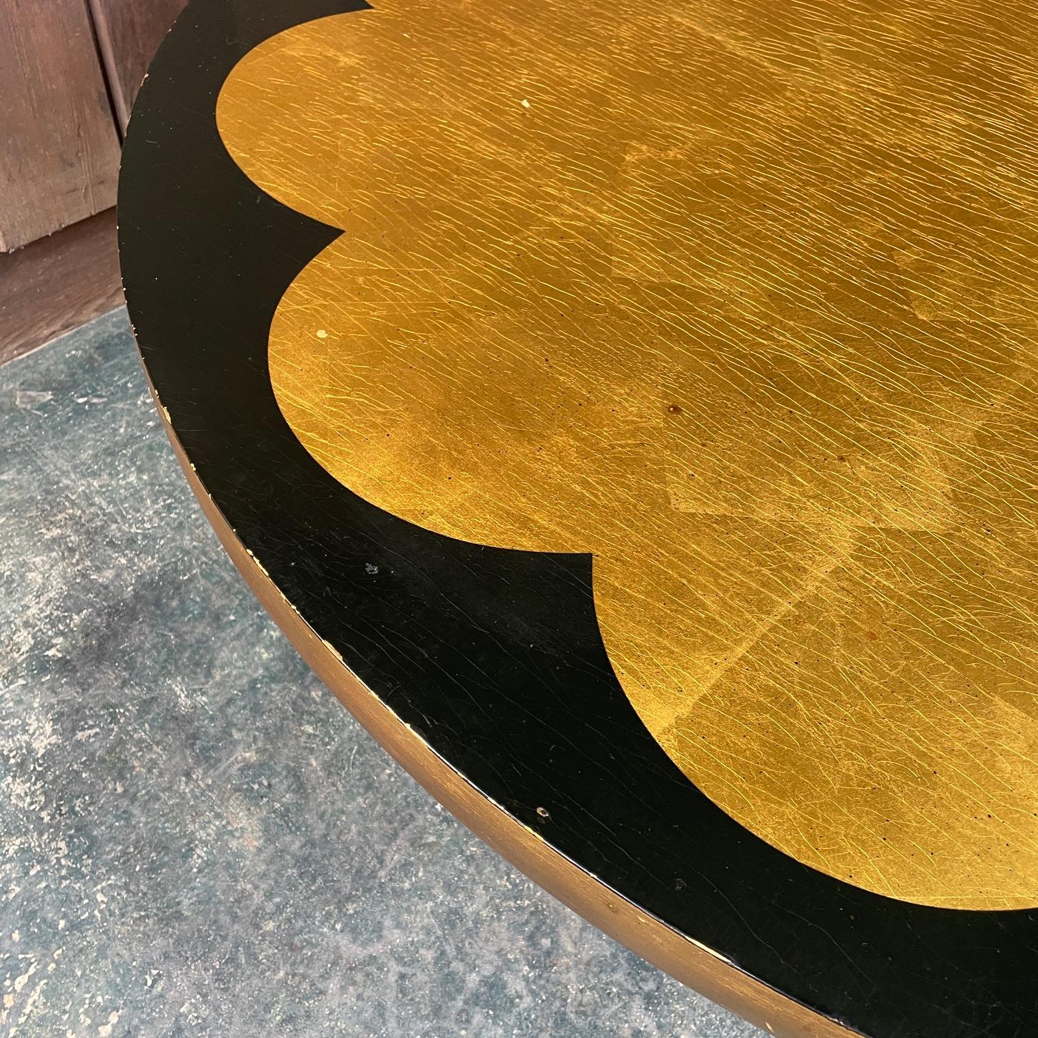 Kittinger Table basse Lotus Mid-Century Gilt James Mont Hollywood Chinoiserie État moyen - En vente à Hyattsville, MD