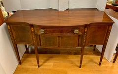 Kittinger Mahogany Inlay Buffet Sheraton Sideboard Credenza