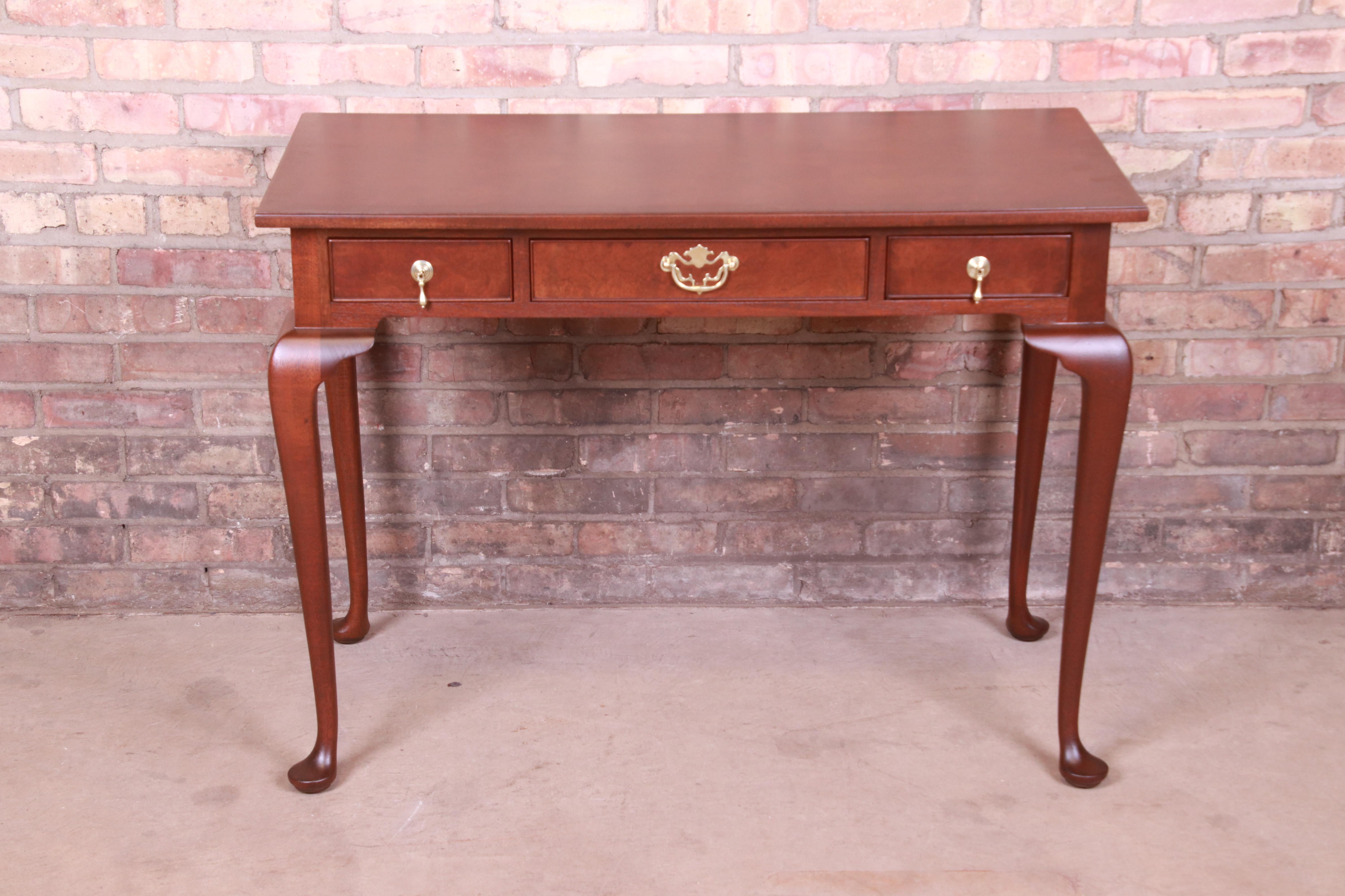 queen anne secretary writing desk