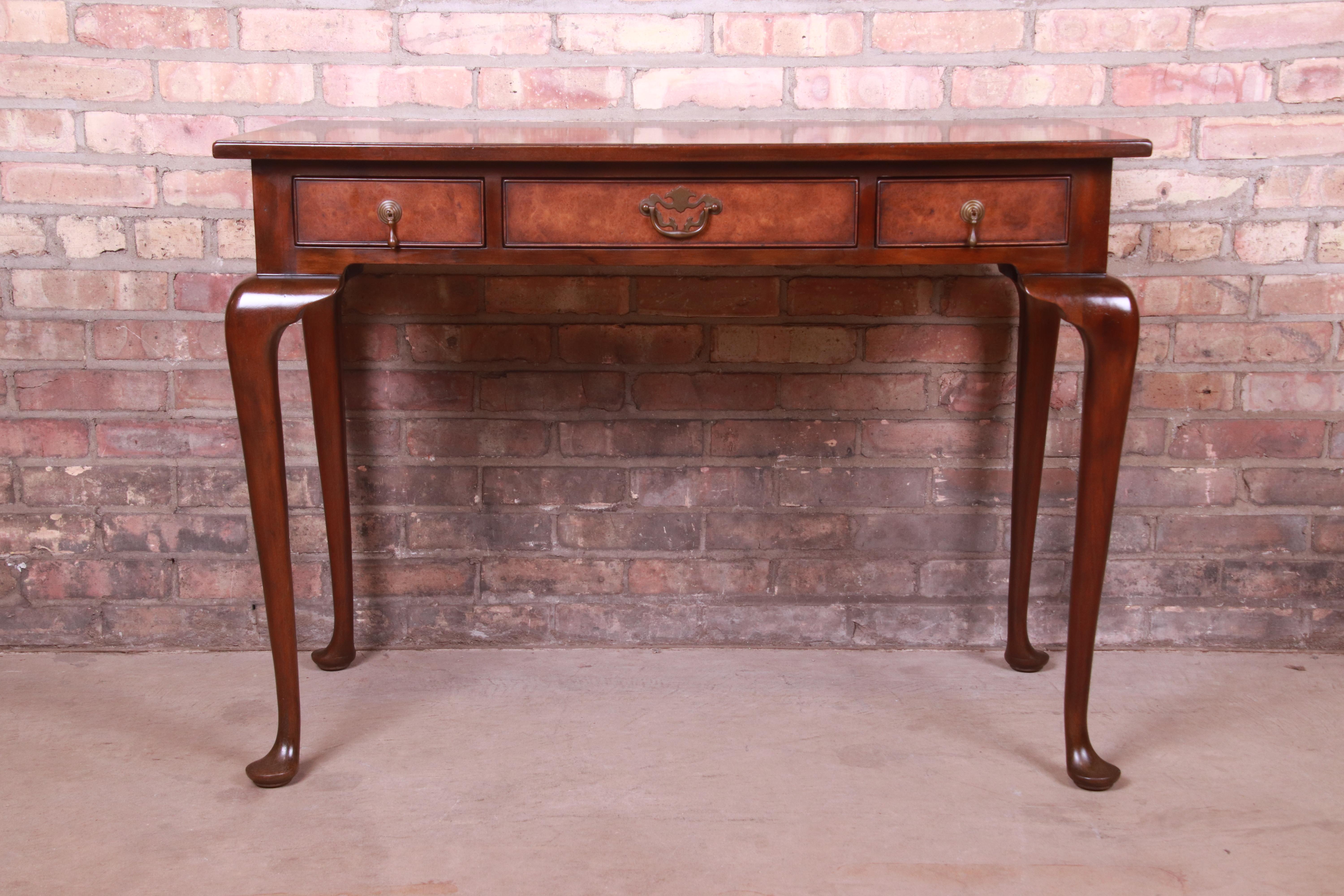 queen anne style writing desk