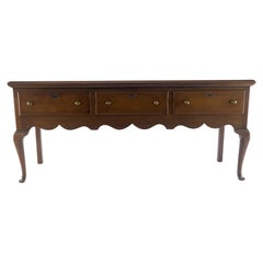 Kittinger Williamsburg Restoration 3 Drawers Queen An Walnut Sideboard MINT