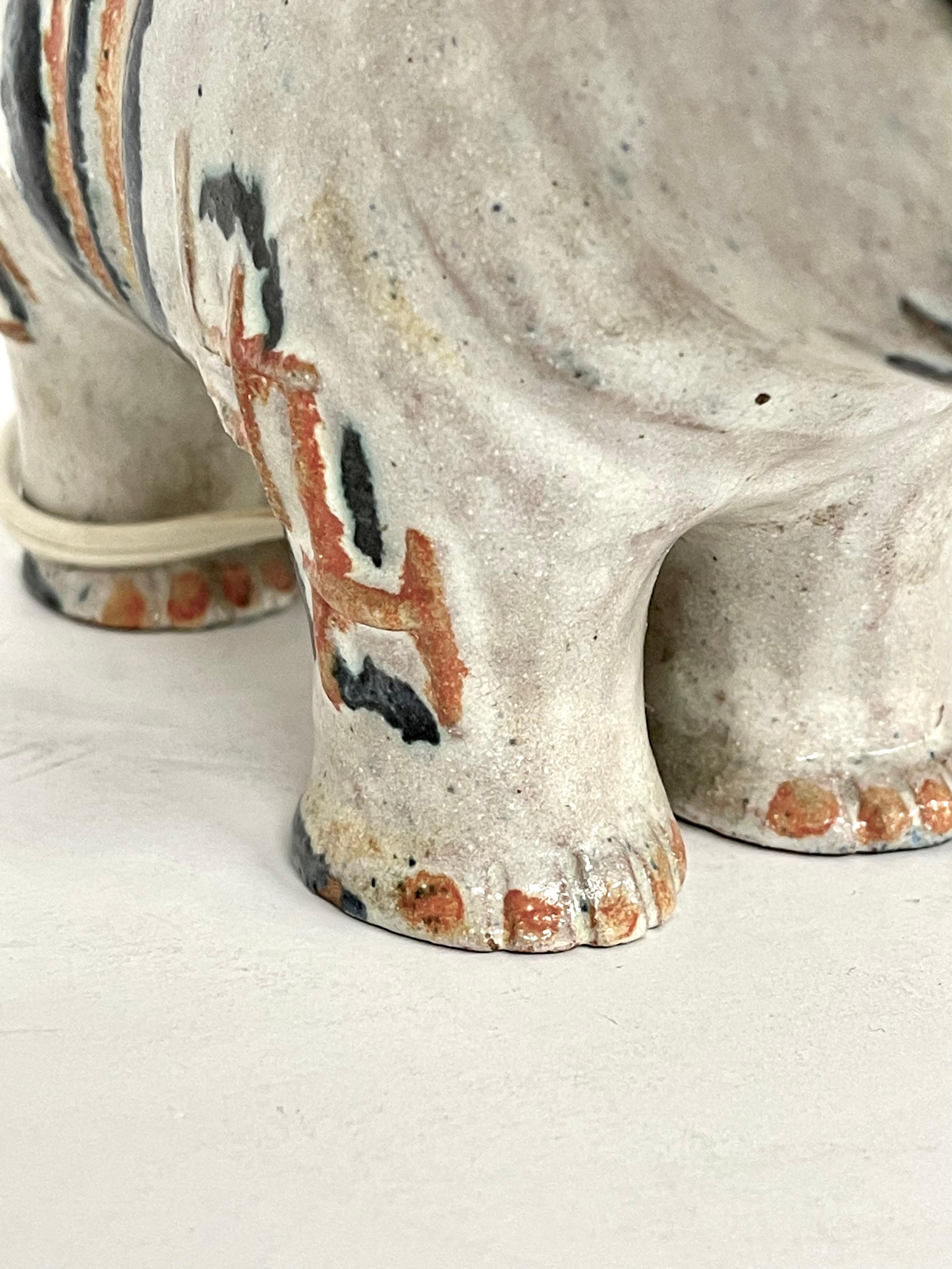 Cat Ceramic von Kitty Rix für die Wiener Werkstatte, 1920er Jahre im Angebot 1