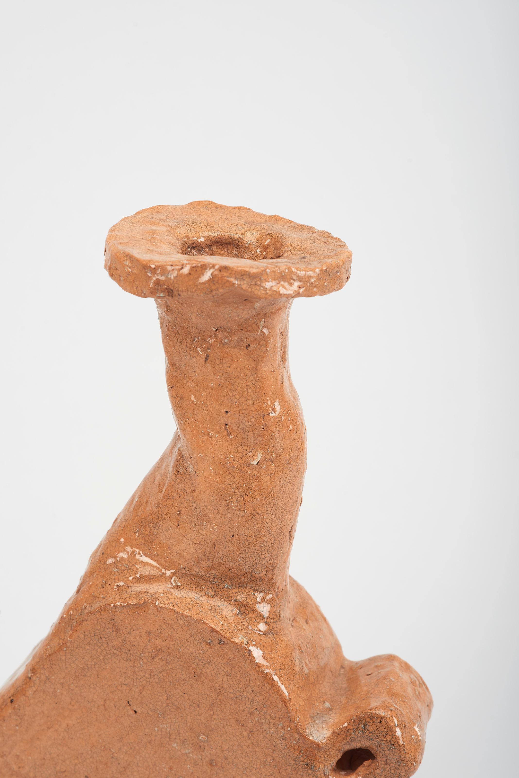Glazed KItu Small Vase by Willem Van Hooff For Sale