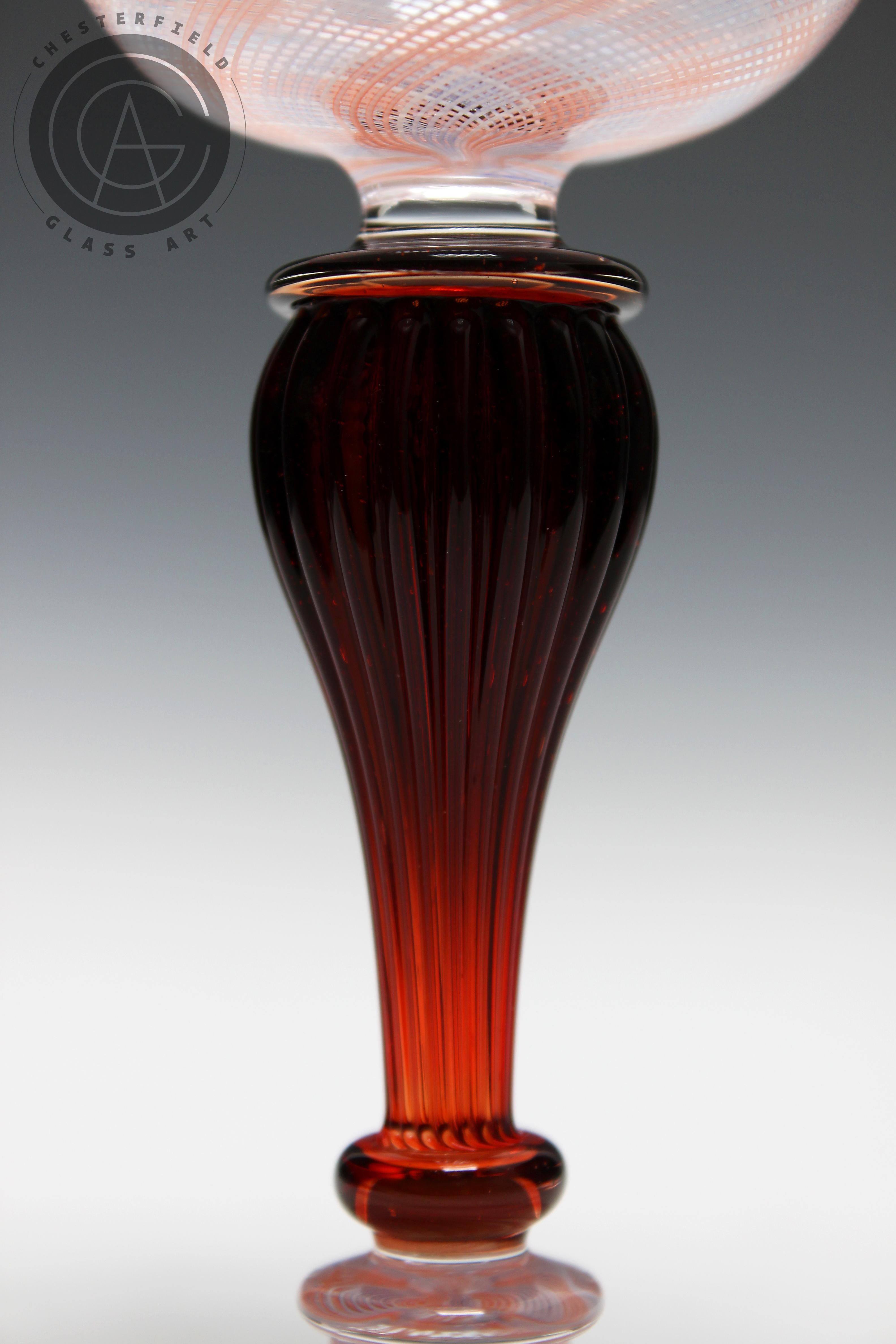 Kiva Ford
Gobelet Reticello orange
Verre borosilicate
8.75h x 4w x 4d in