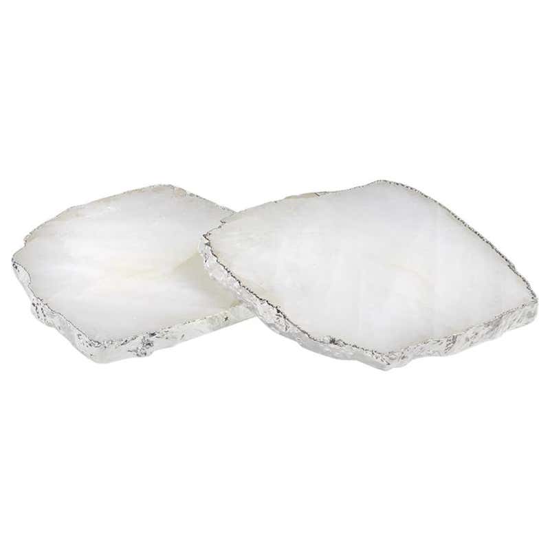 Dourado Candleholders in Crystal and Pure Silver by Anna Rabinowitz at ...