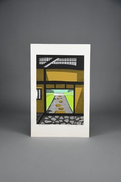 Kiyoshi Nagai (b. 1939) — “Early Summer”, 1971  Signed & Numbered Japanese Wood