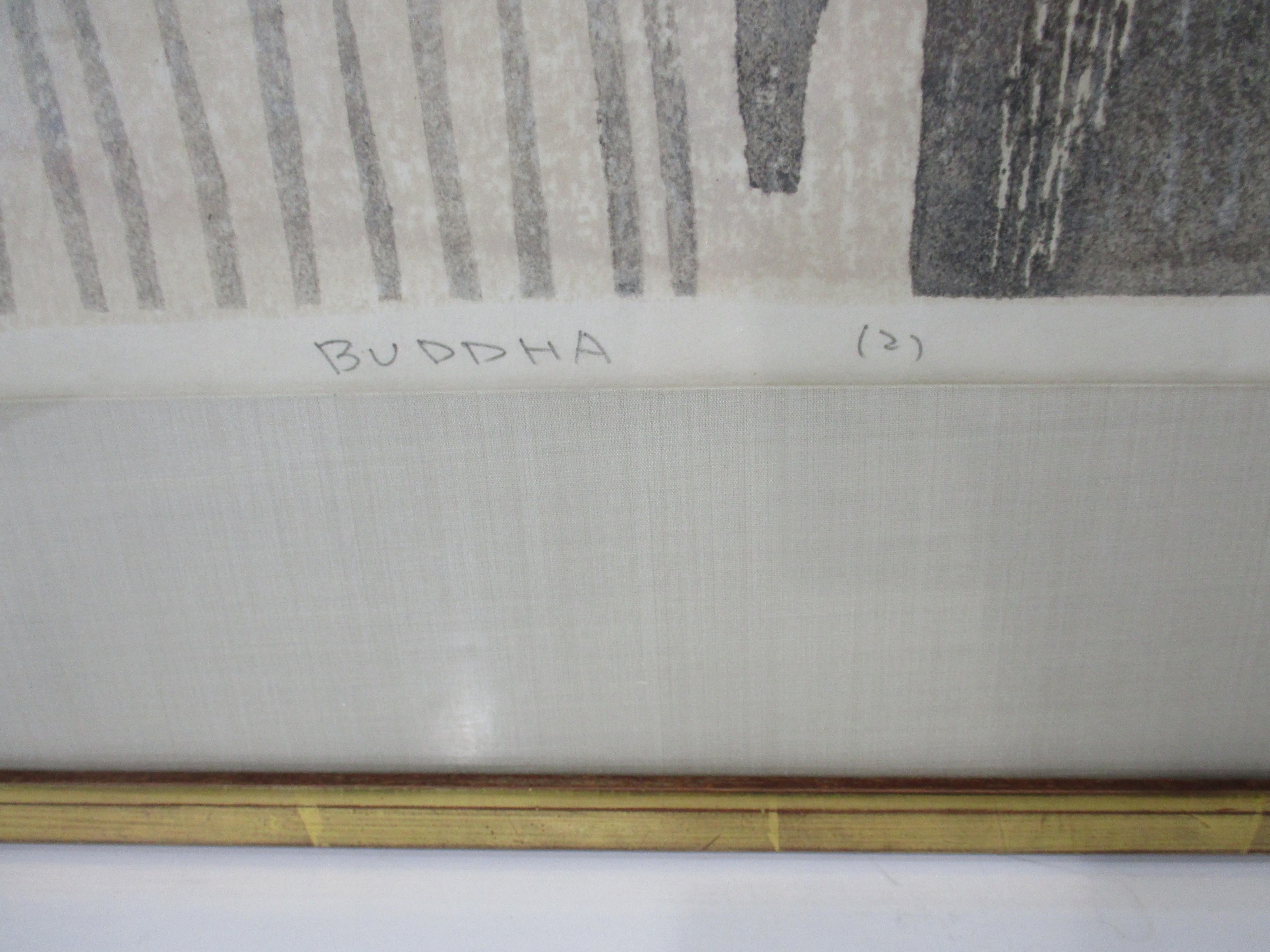 Kiyoshi Saito Grabado en madera de Buda Firmado / Numerado Papel en venta
