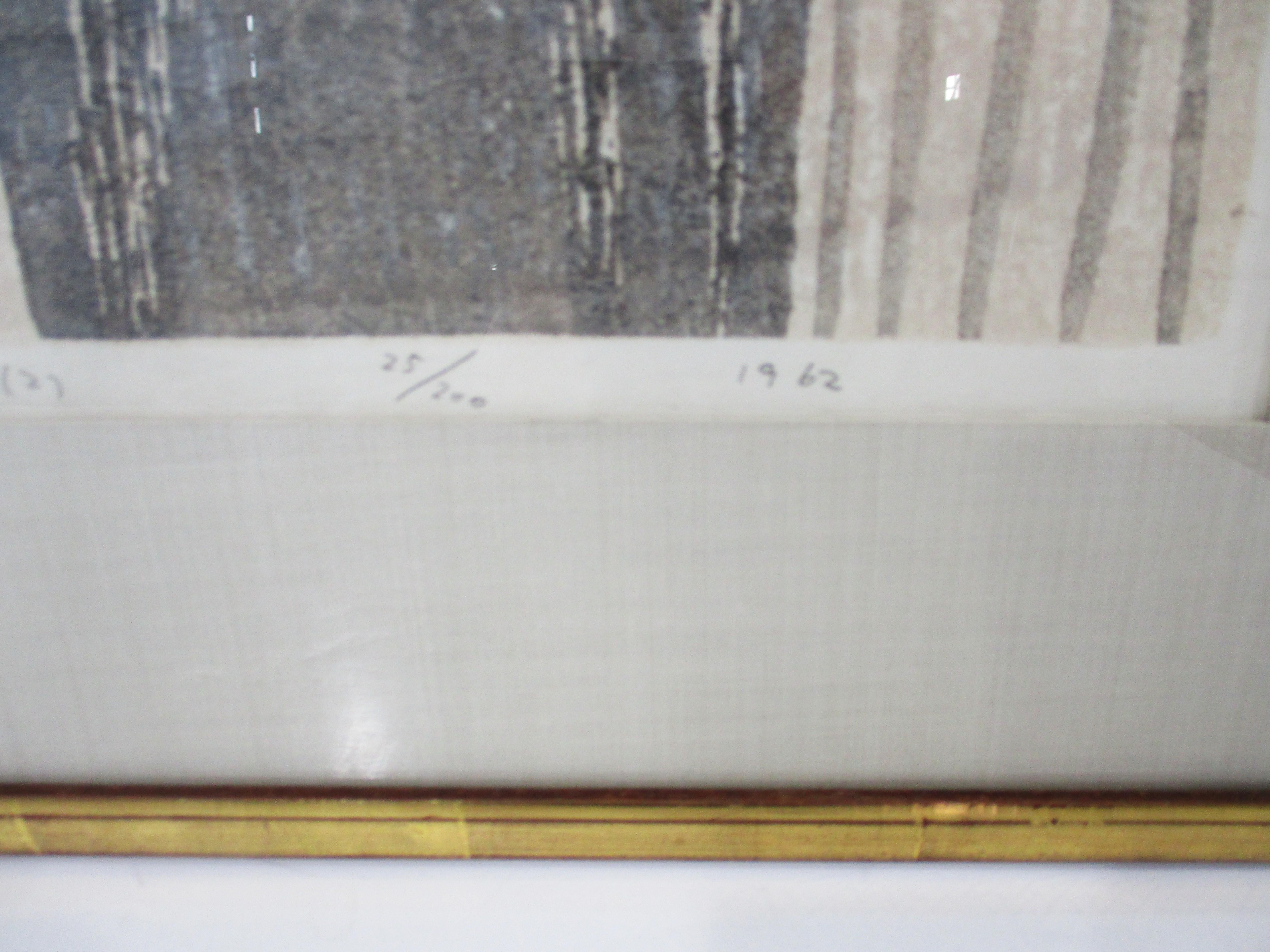 Kiyoshi Saito Grabado en madera de Buda Firmado / Numerado en venta 1