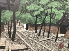 Daitokuji Temple Wood Block by Kiyoshi Saito - Limited Edition