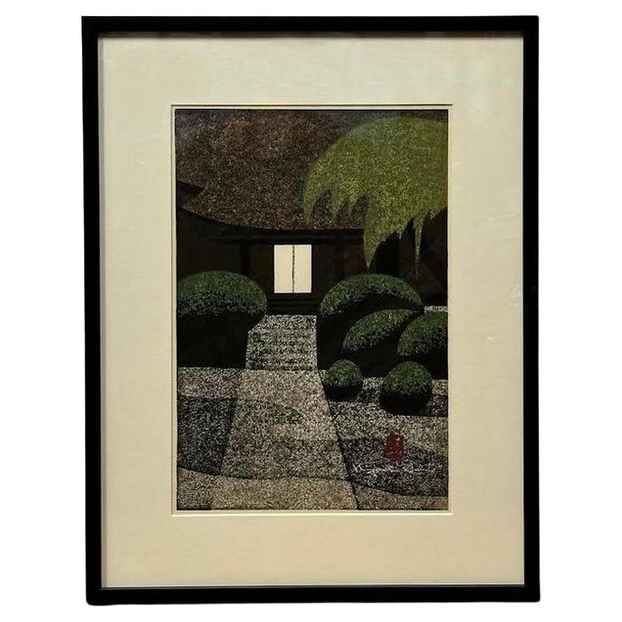Daitokuji Temple Wood Block by Kiyoshi Saito - Limited Edition For Sale 4
