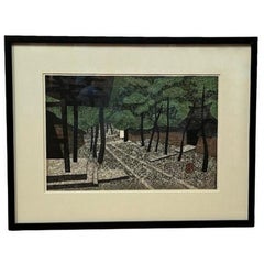 Used Daitokuji Temple Wood Block by Kiyoshi Saito - Limited Edition