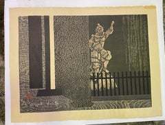 Kiyoshi Saito Signed Limited Edition Japanese Print Tofuku-Ji, Kyoto ‘A’, 1961