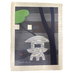 Kiyoshi Saito Signed Limited Edition Japanese Woodblock Print Katsura Kyoto G