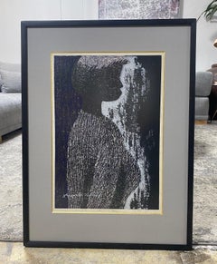 Kiyoshi Saito Signed Limited Edition Japanese Woodblock Print Nude E, 1966