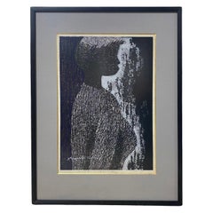 Kiyoshi Saito - Nu japonais en édition limitée imprimé sur bois, 1966