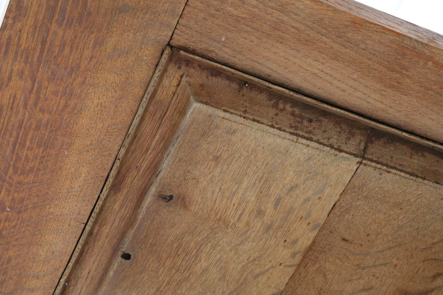 Kjaernulf Style Brutalist Danish Oak Sideboard Cabinet, Circa 1970's For Sale 11