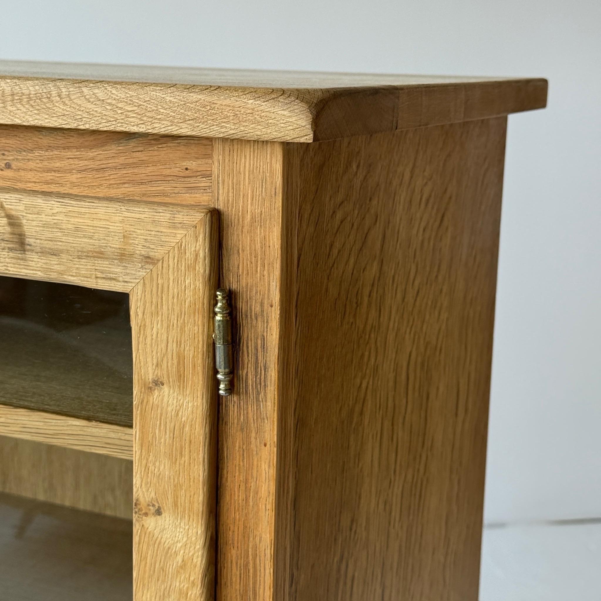 Other Kjaernulf Style Carved Oak Cabinet For Sale