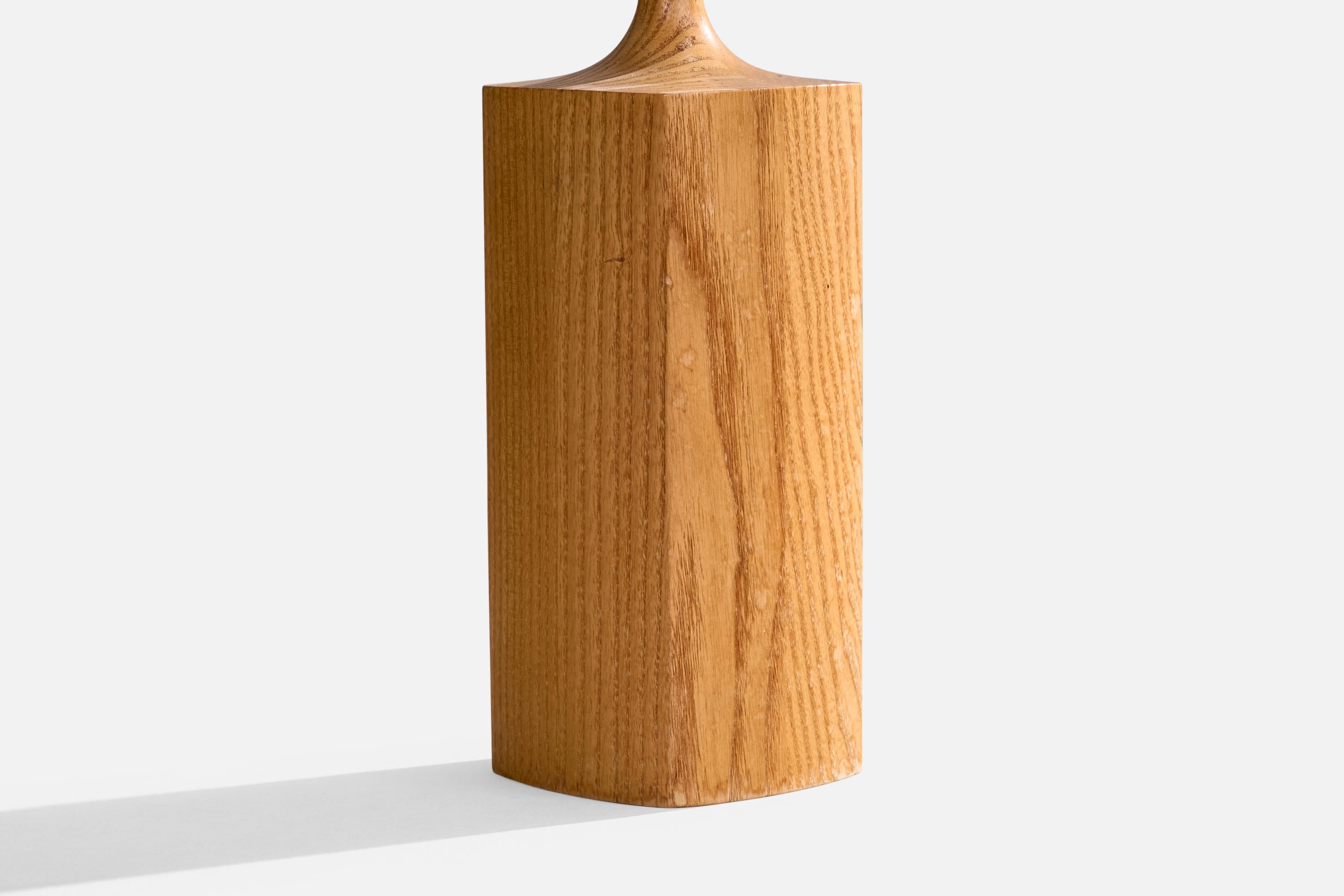 Kjell Blomberg, Lampada da tavolo, Oak, Svezia, anni '1960 in vendita 5