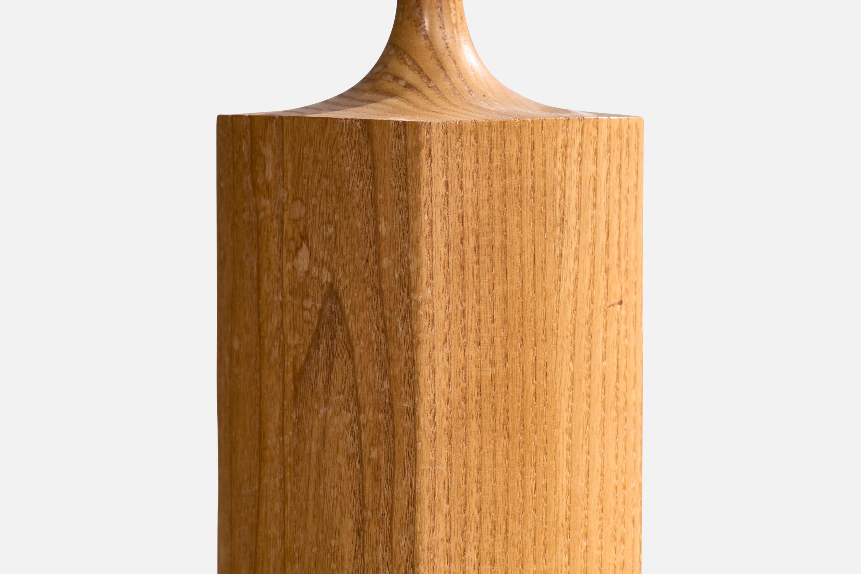 Kjell Blomberg, Lampada da tavolo, Oak, Svezia, anni '1960 in vendita 6