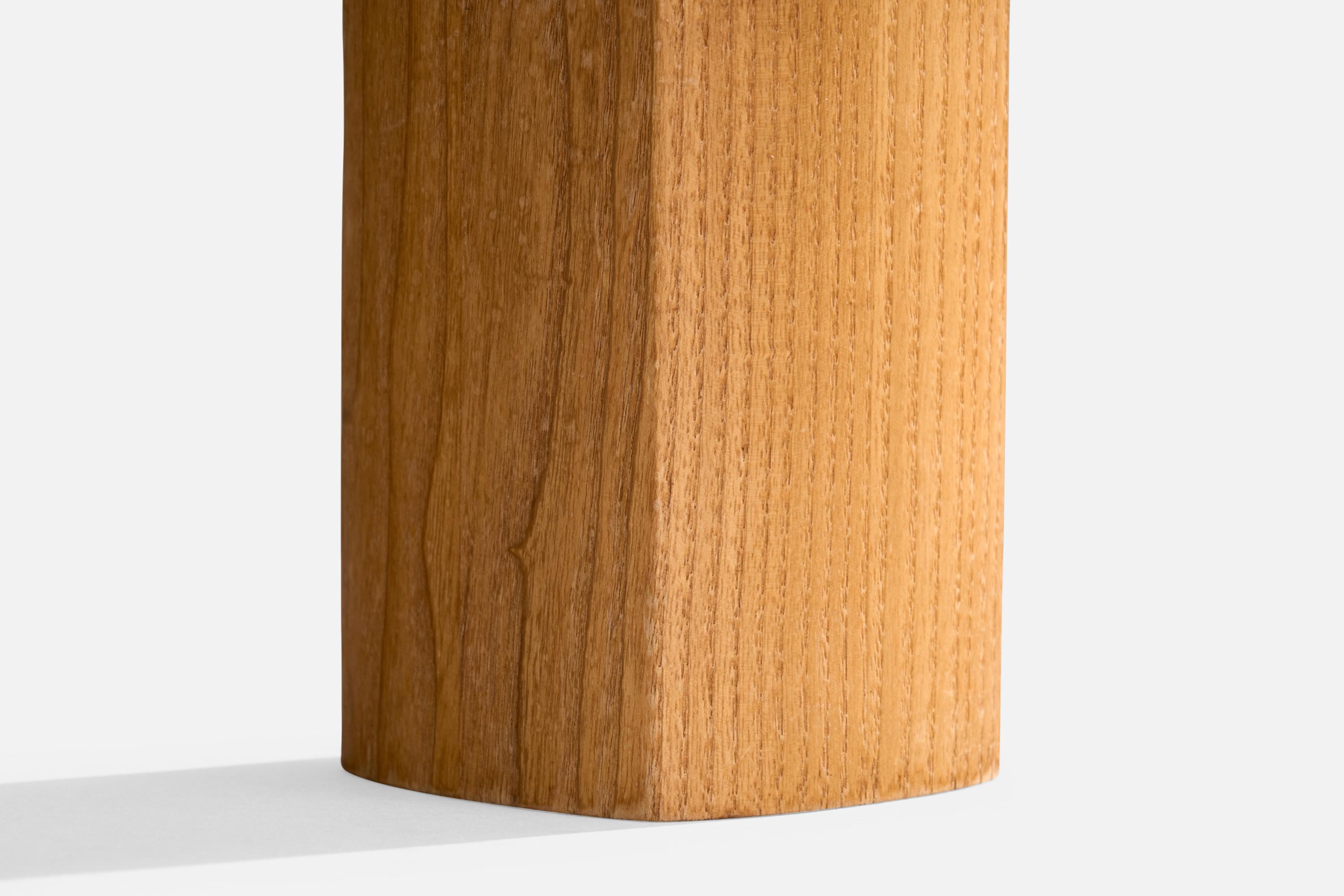 Kjell Blomberg, Lampada da tavolo, Oak, Svezia, anni '1960 in vendita 7