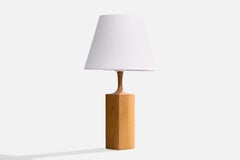 Kjell Blomberg, Lampada da tavolo, Oak, Svezia, anni '1960