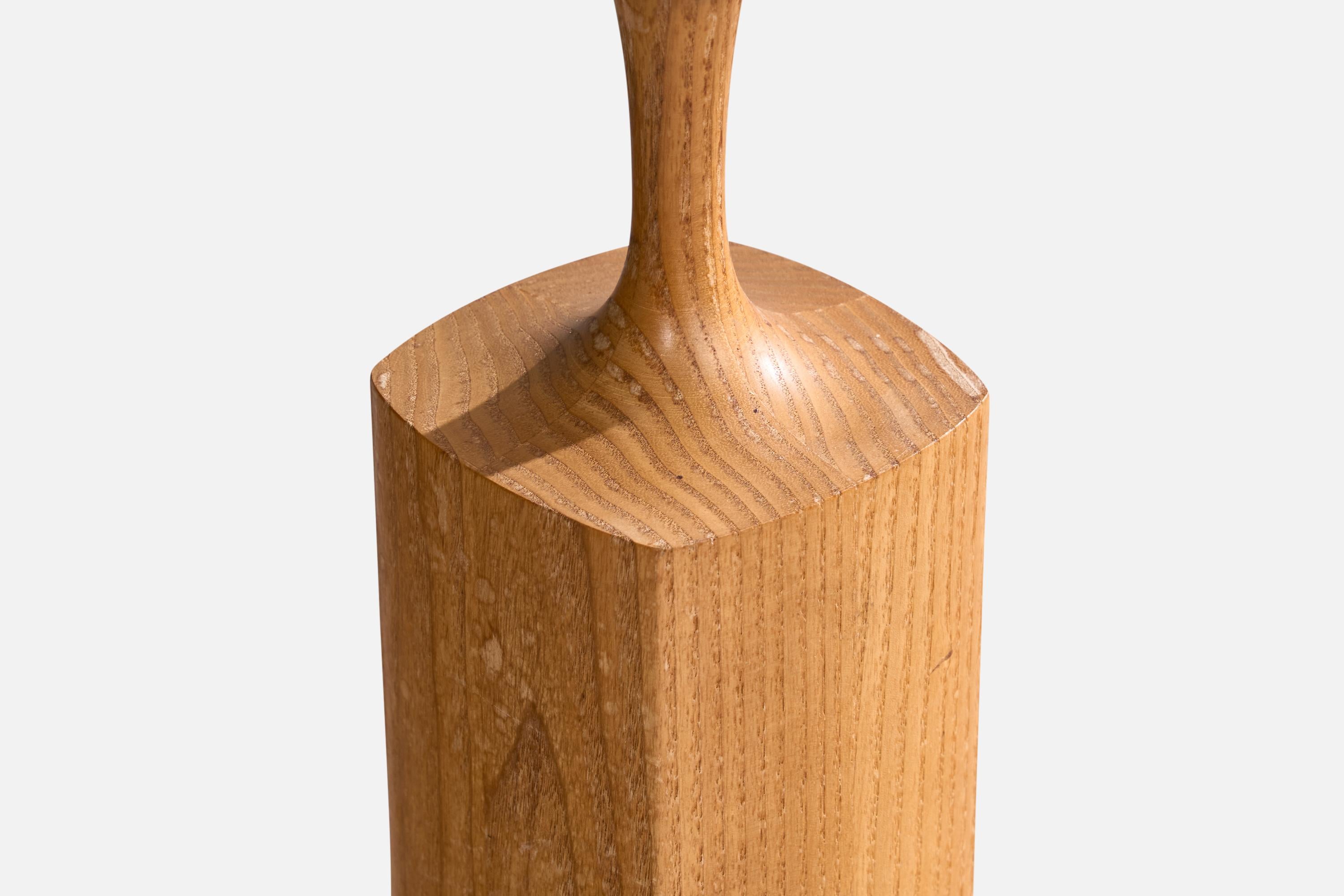 Kjell Blomberg, Lampada da tavolo, Oak, Svezia, anni '1960 in vendita 2