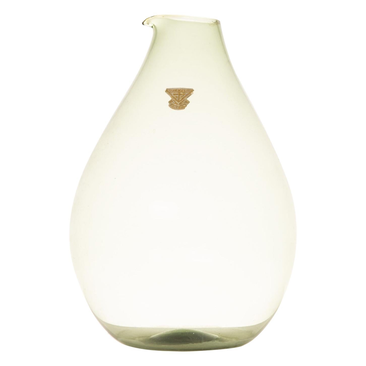 Kjell Blomberg Vase, hergestellt von Gullaskruf in Schweden im Angebot