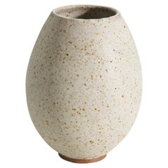 Kjell Boman, Vase, Semi-Glazed Stoneware, Lerhålan, Sweden, 1960s
