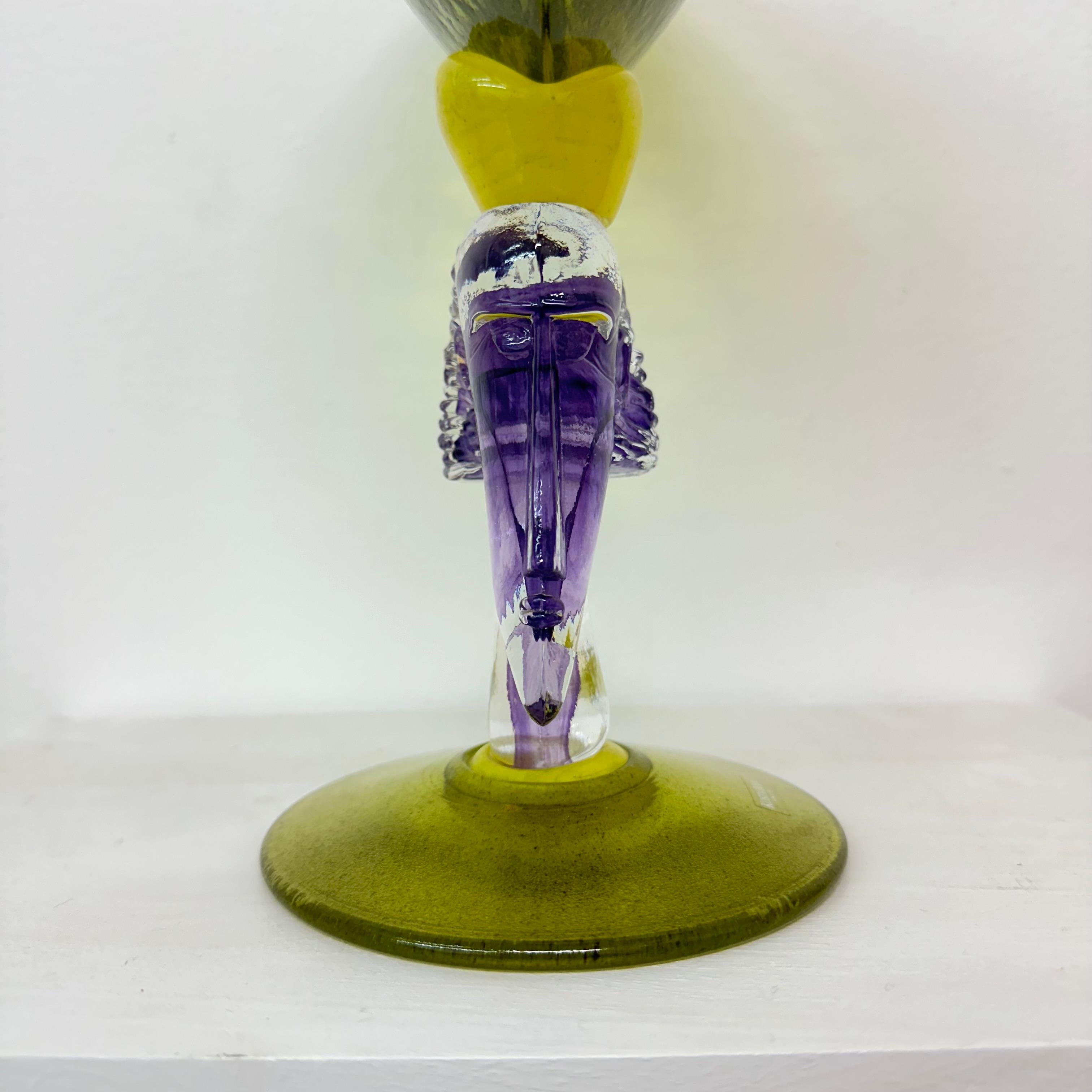 Kjell Engman für Kosta Boda, Schale aus Kunstglas, 1980er-Jahre im Angebot 5