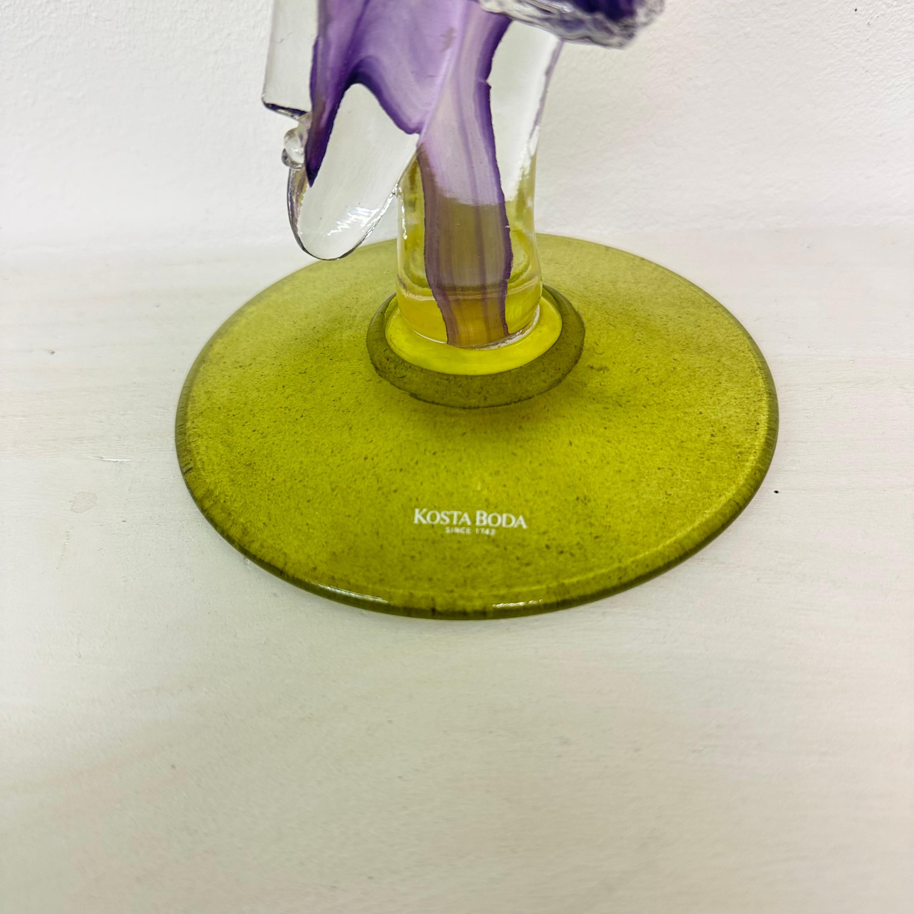 Kjell Engman für Kosta Boda, Schale aus Kunstglas, 1980er-Jahre im Angebot 12