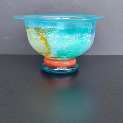 Kjell Engman for Kosta Boda – ‘CanCan’ Art Glass Bowl, Model 59145, Sweden, 1990