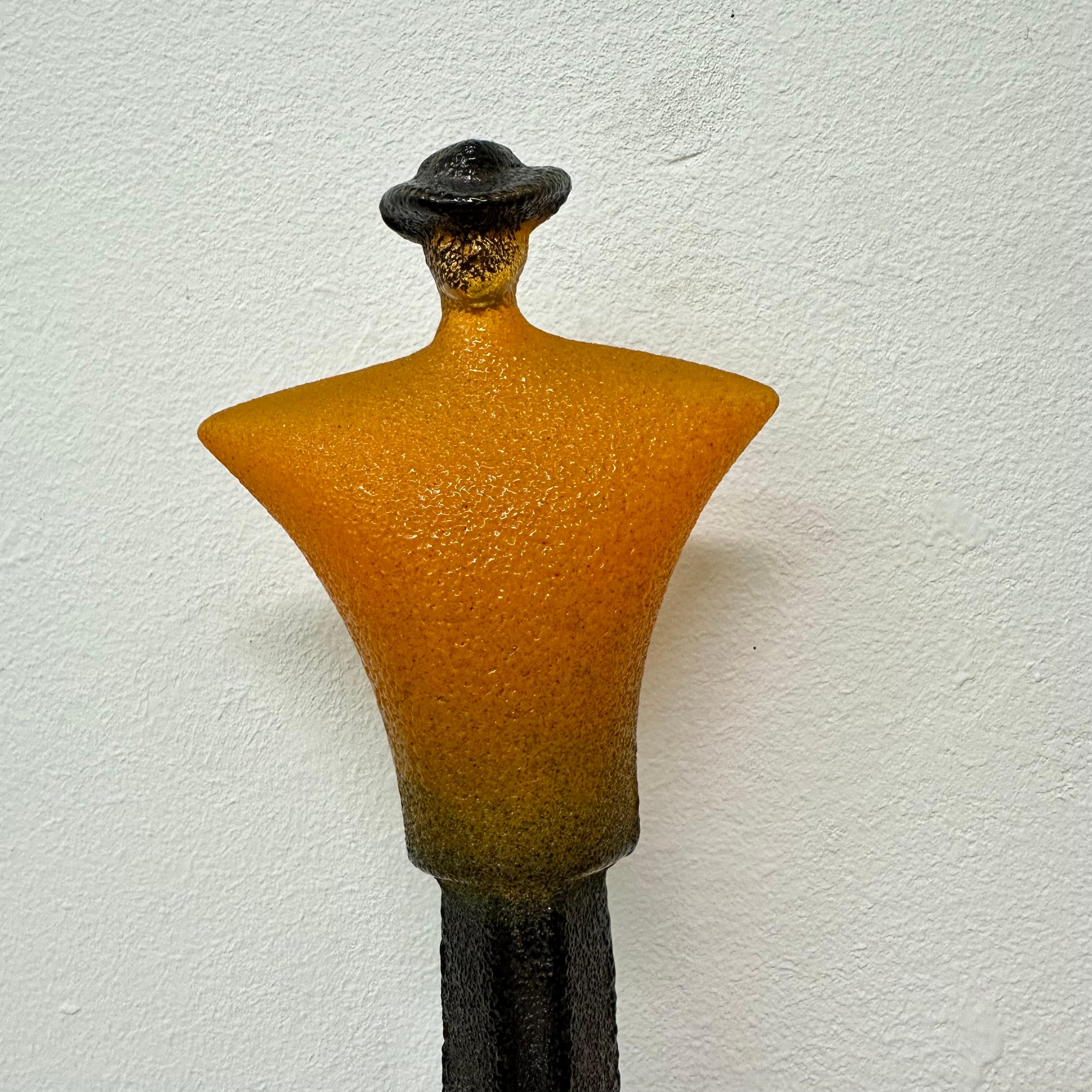 Mid-Century Modern Kjell Engman for Kosta Boda Catwalk ‘DRESSBOY’, 1980s For Sale