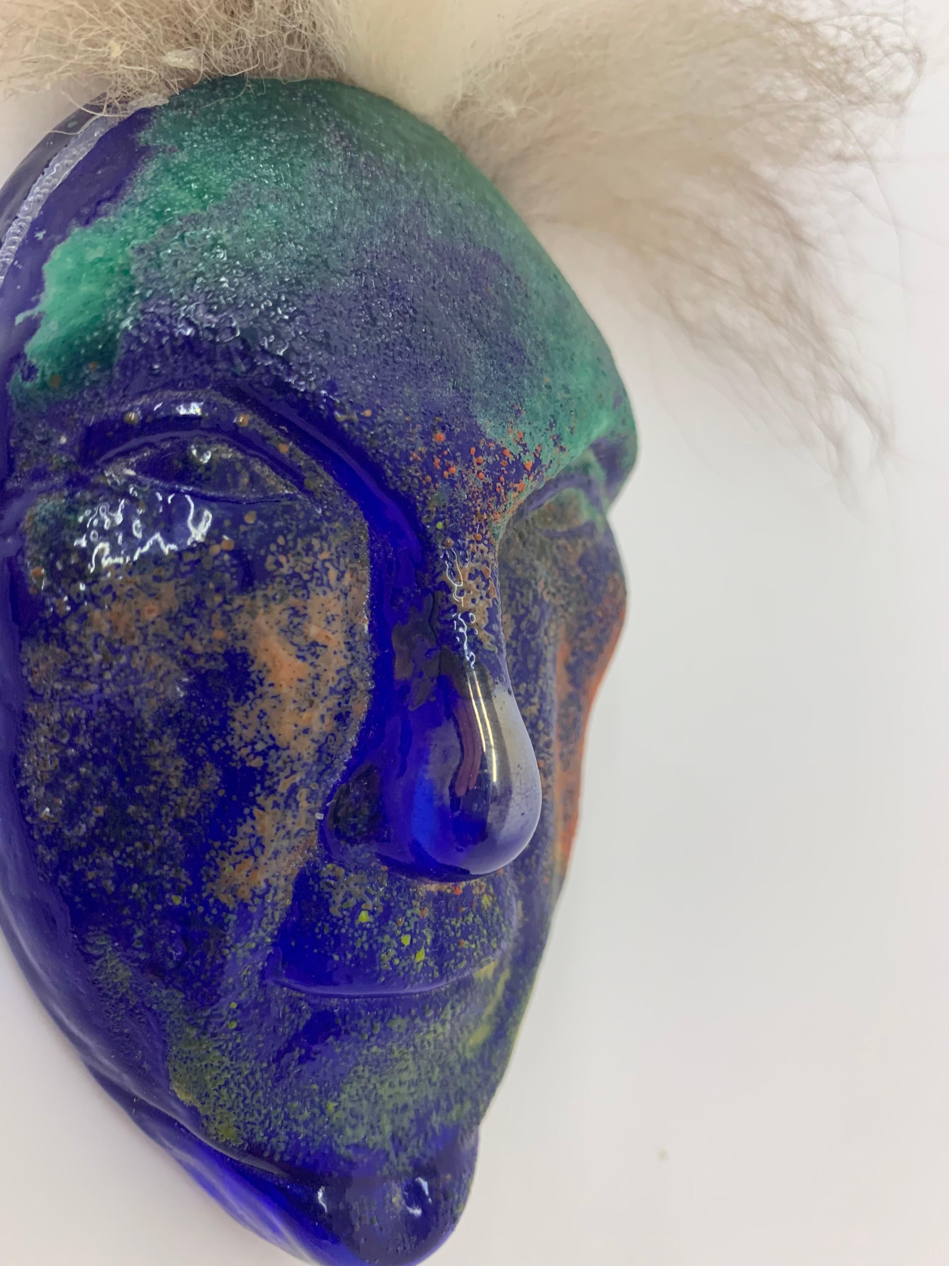 Kjell Engman per Kosta Boda Mask , anni '70 in vendita 2