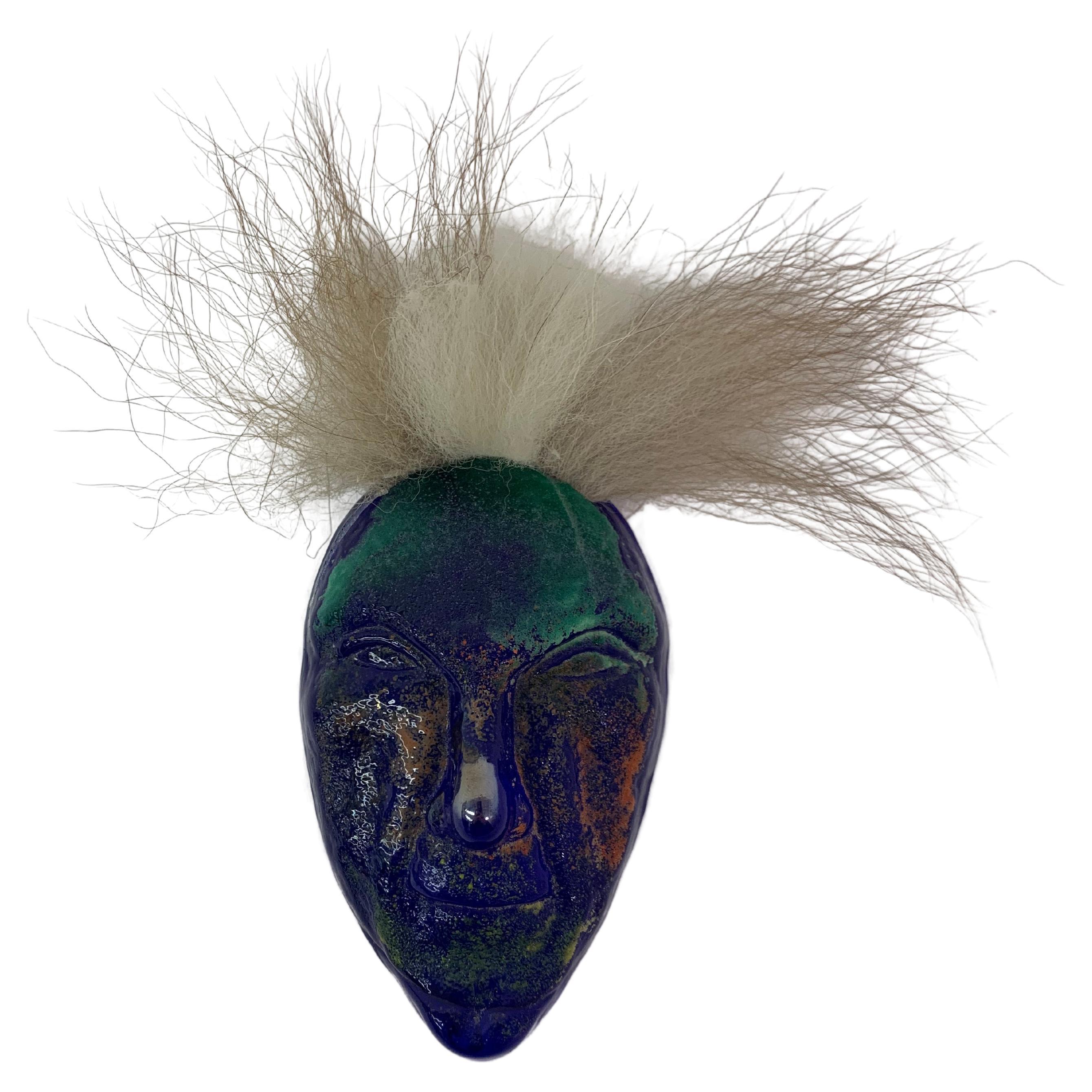 Masque Kjell Engman pour Kosta Boda, années 1970 en vente