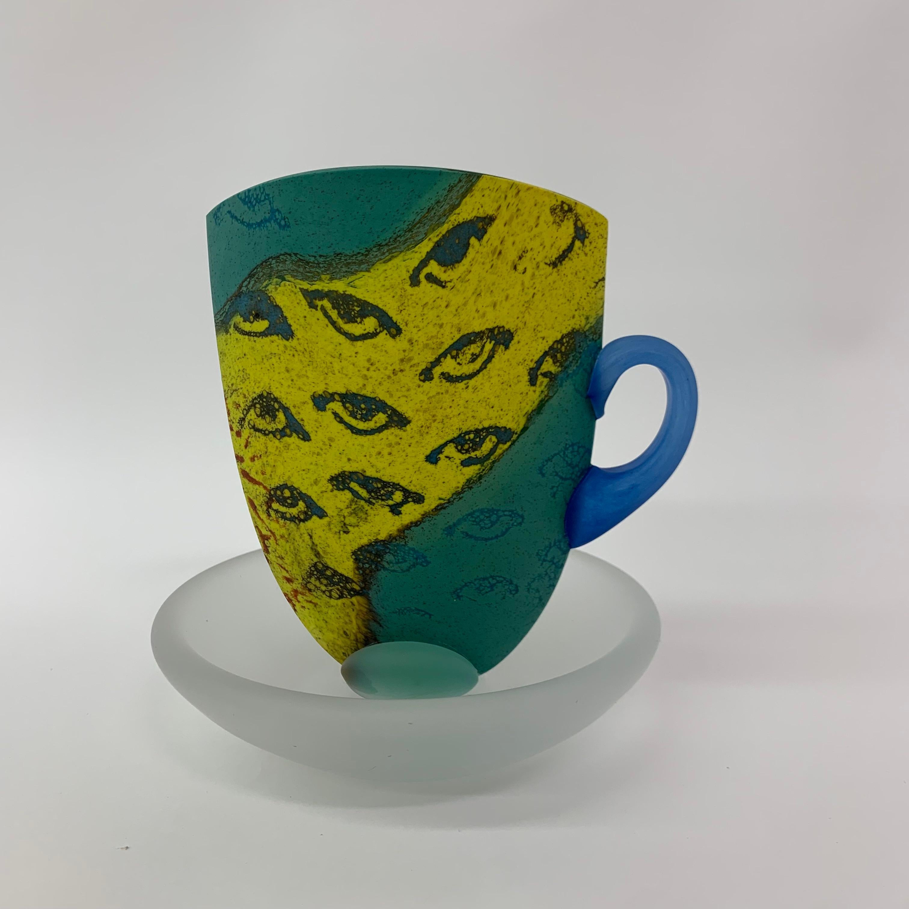 Kjell Engman for Kosta Boda Teacup, 1980’s 2