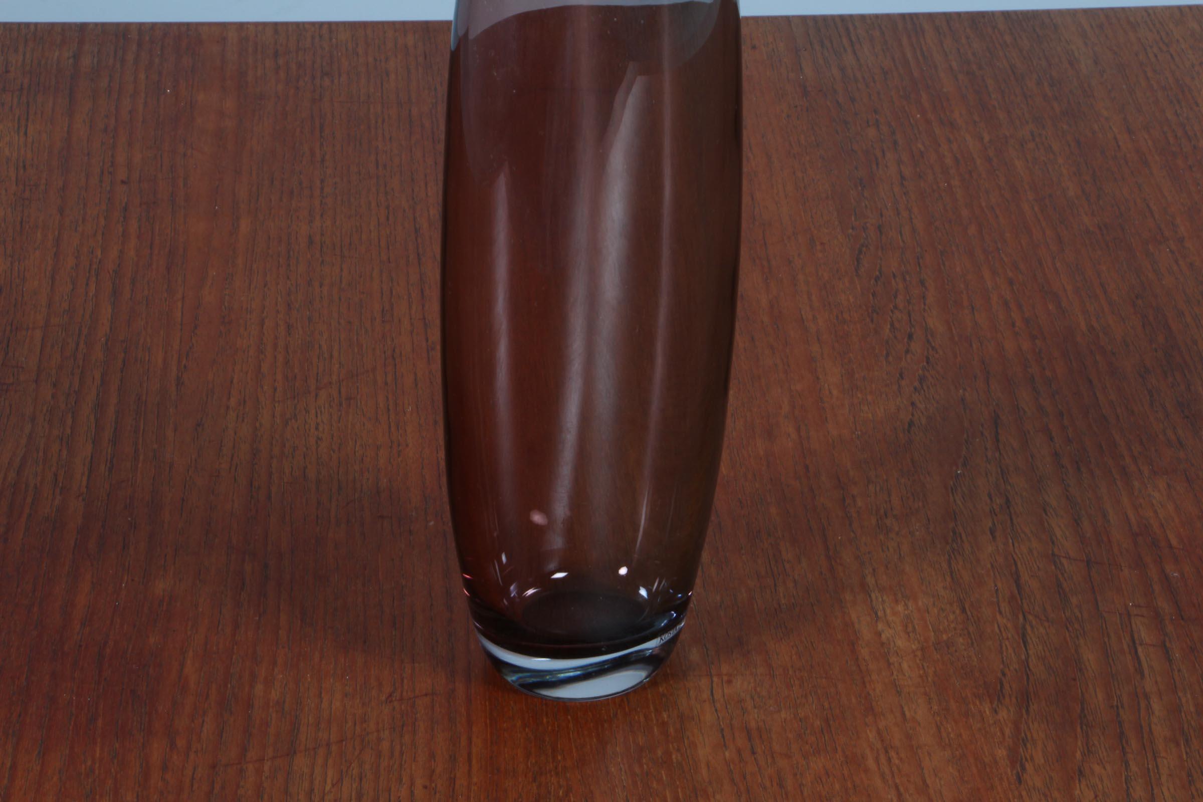 Scandinavian Modern Kjell Engman Vase for Kosta Boda For Sale