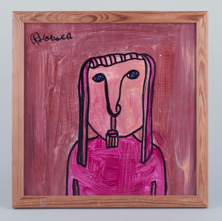 Les produits d'occasion sont exonérés de droits d'importation pour les clients américains. 
Par conséquent, aucun droit d'importation ne s'appliquera à votre achat.

Kjell Hobjer (1951-2025), artiste suédois.
Huile sur planche. 
Figure de style
