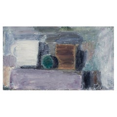 Kjell Högström (1930-2012), schwedischer Künstler. Modernistisches Stilleben. Mitte des 20. Jahrhunderts