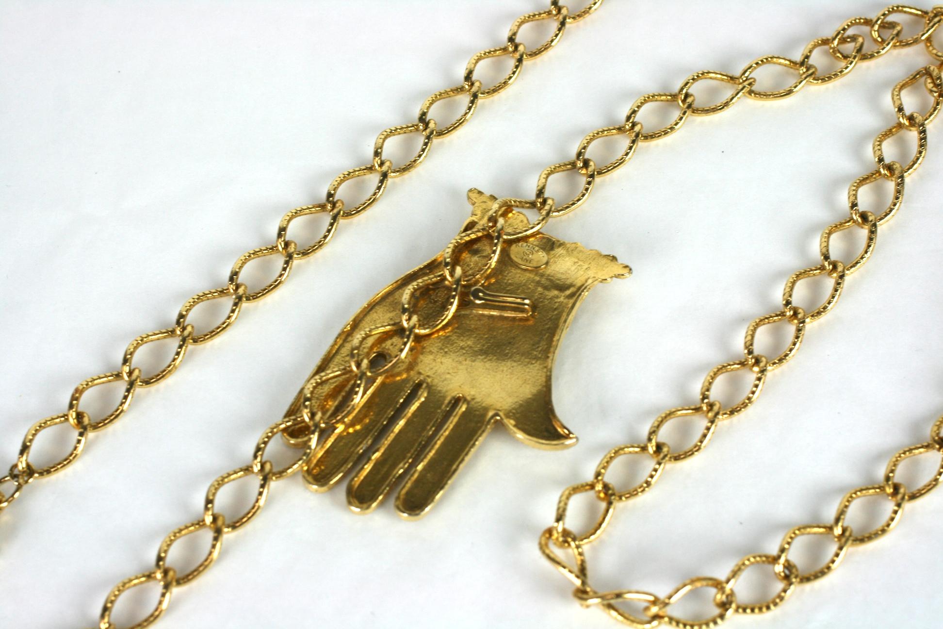 Donna Collana/cintura K.J.L Hamsa in vendita