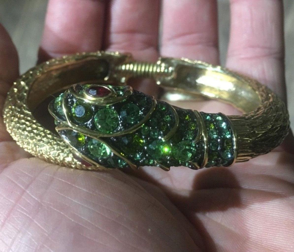kjl snake bracelet