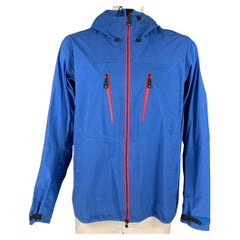KJUS Size 46 Blue Polyamide Waterproof Hooded Mythos 3L Jacket